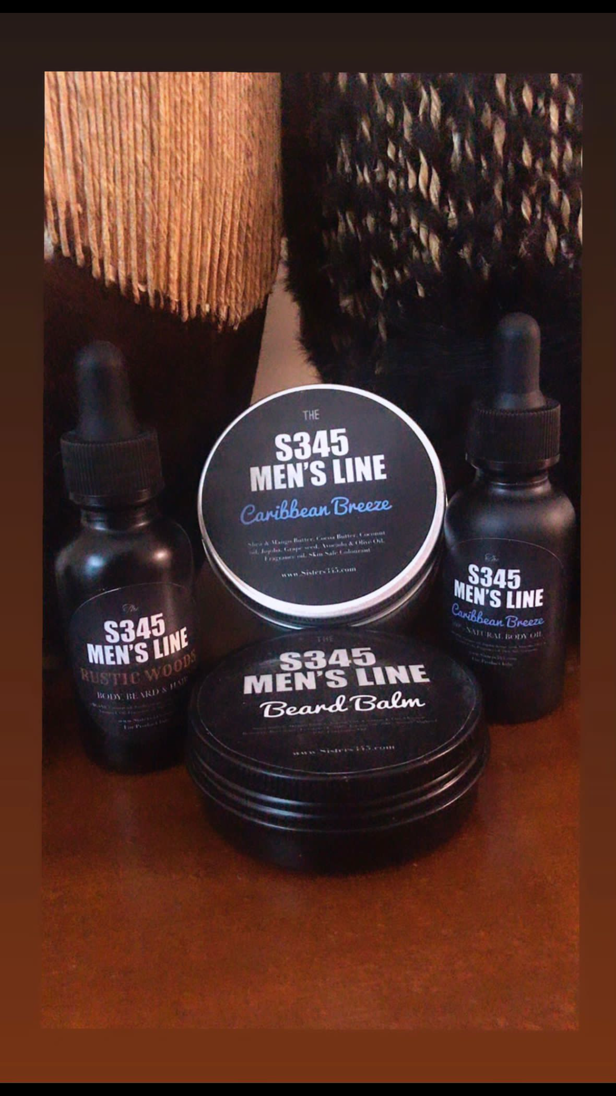 S345 LUXURIOUS MEN’S LINE ~ THE COLLECTION🖤