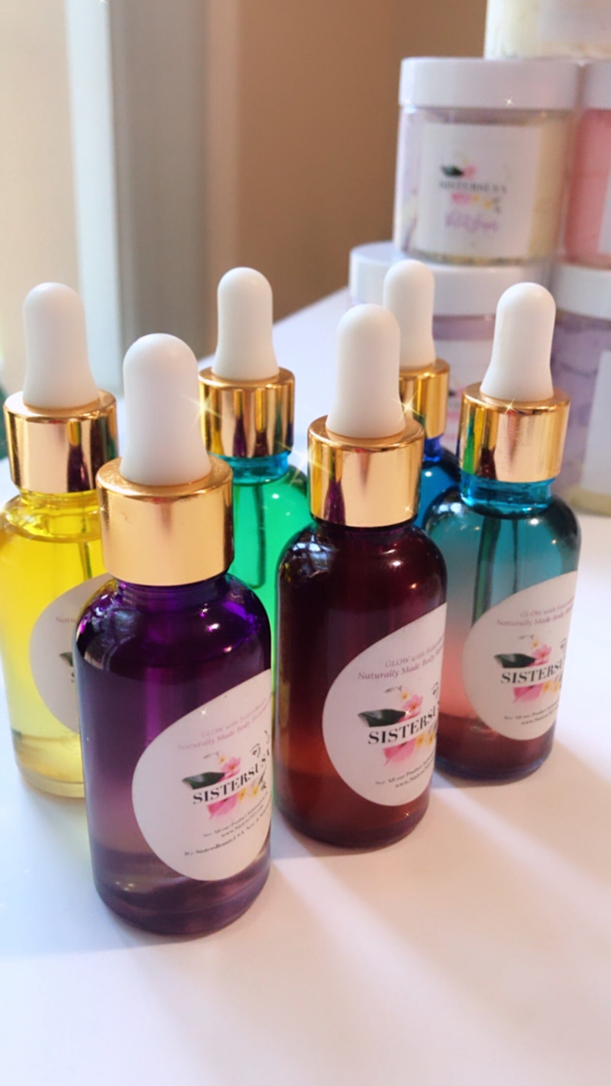Shimmer Body Oils